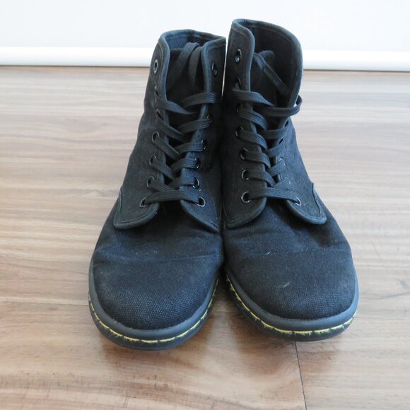 Black High-Top Women's Shoes - Picture 3 of 12